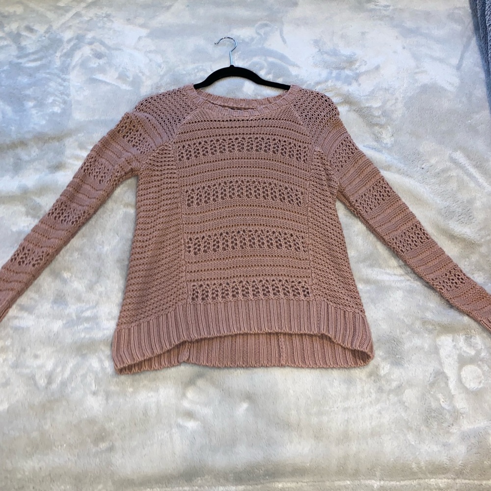 Mauve Knit Sweater
